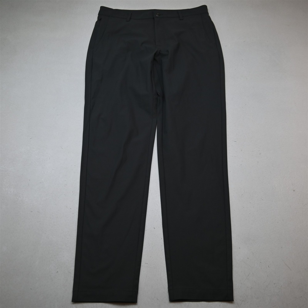 NEW Fabletics 34x34 Gray The Don Slim Zip Pocket Athleisure Golf Mens Pants